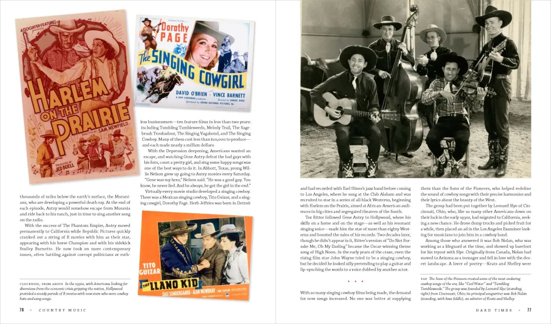 Country Music US - Hardback