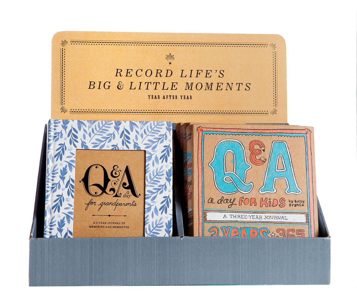 Q&A A DAY GRANDPARENTS/KIDS MXD 12-COPY DISPLAY cover (ISBN 9780525574170)