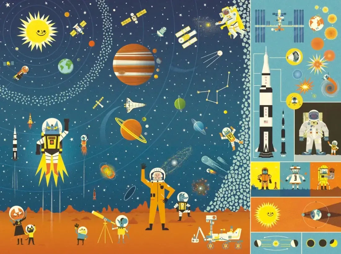 Professor Astro Cat's Frontiers of Space 500-Piece Puzzle US - Game
