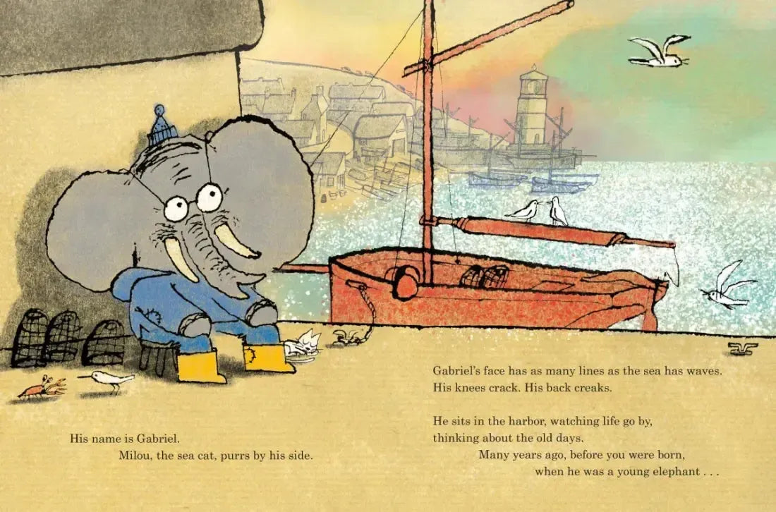 The Elephant and the Sea US - Hardback (9780525580904)