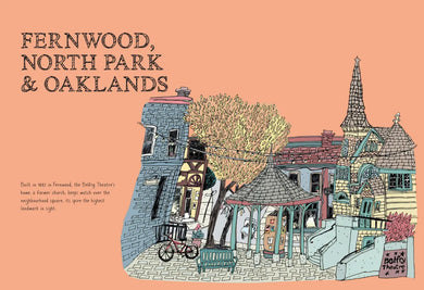 Hand Drawn Victoria CA - Hardback