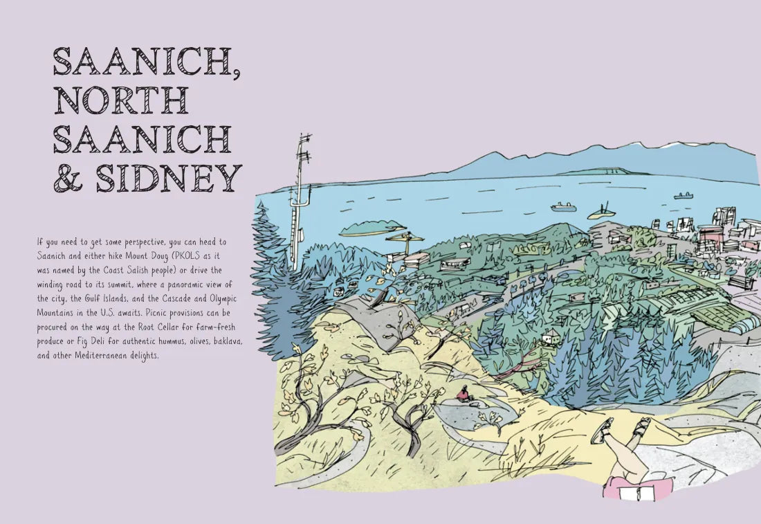 Hand Drawn Victoria CA - Hardback