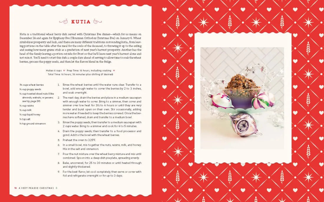 A Very Prairie Christmas Bakebook CA - Hardback