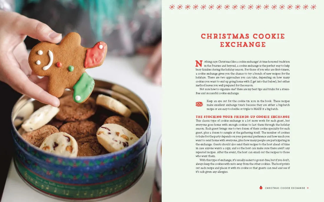 A Very Prairie Christmas Bakebook CA - Hardback