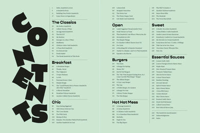 The Book of Sandwiches CA - Hardback