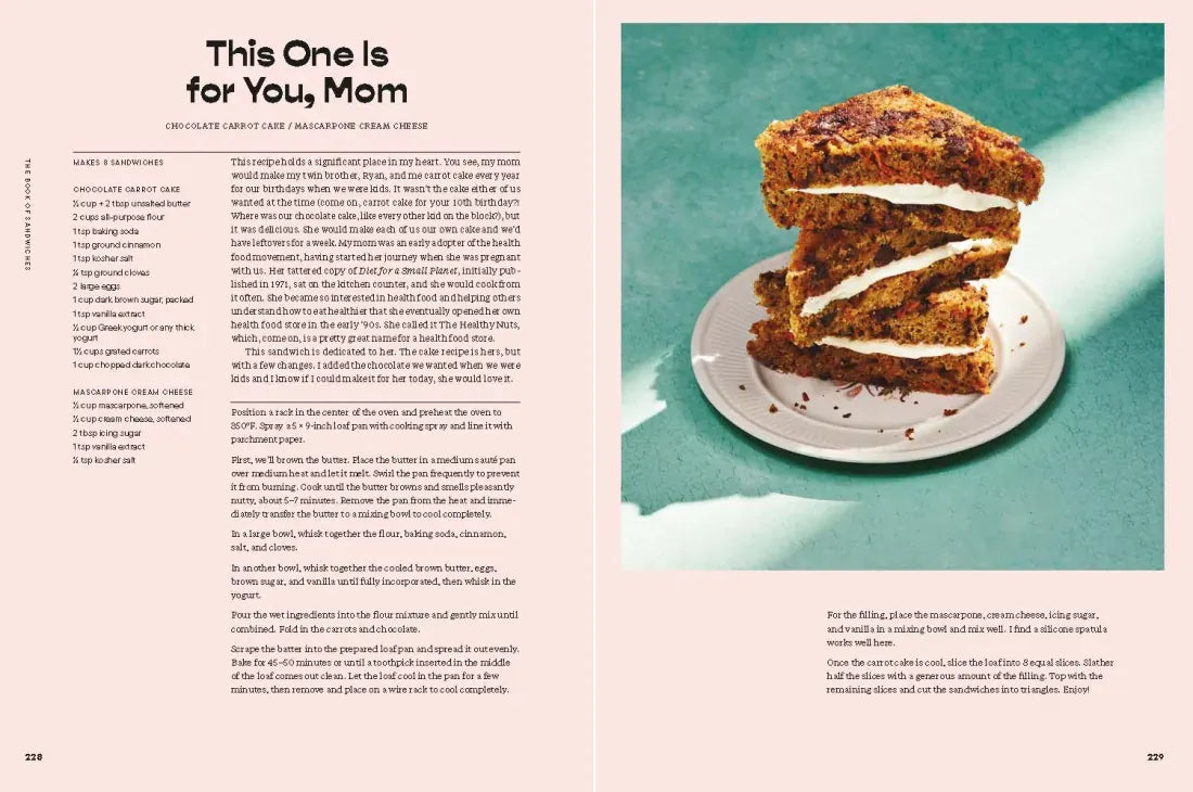 The Book of Sandwiches CA - Hardback