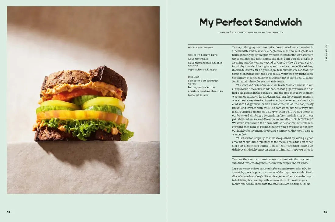 The Book of Sandwiches CA - Hardback