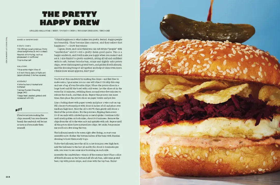 The Book of Sandwiches CA - Hardback