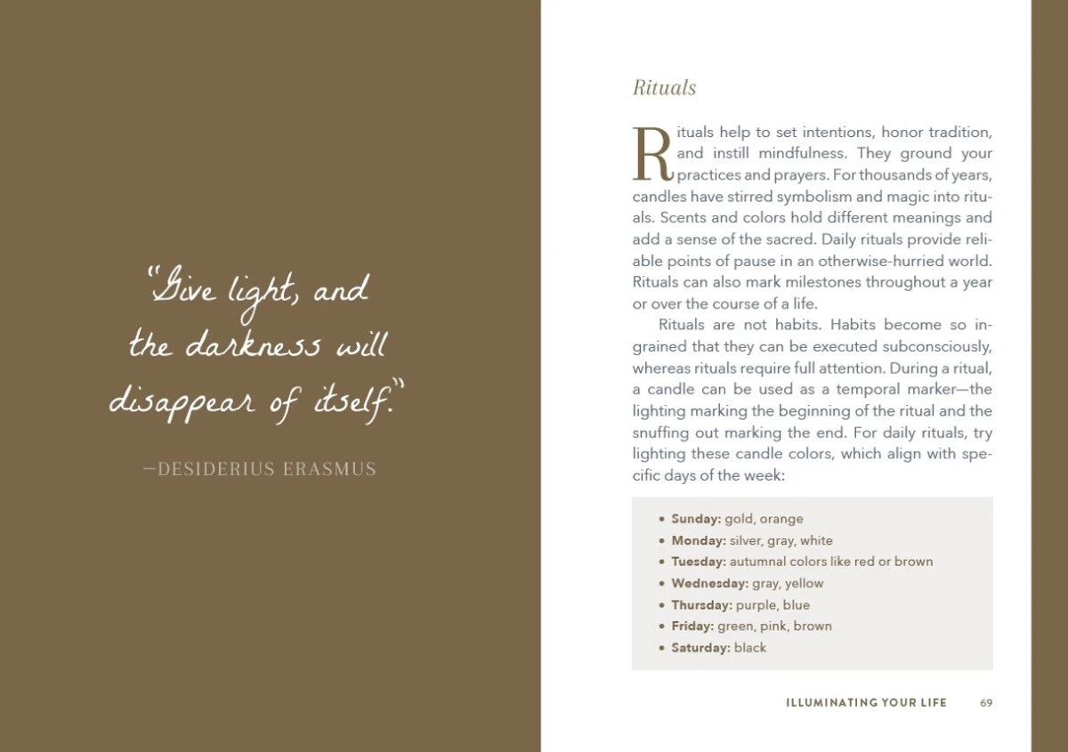 The Little Book of Candles US - Hardback