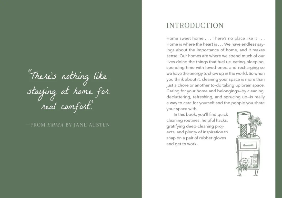 The Little Book of Cleaning Tips US - Hardback