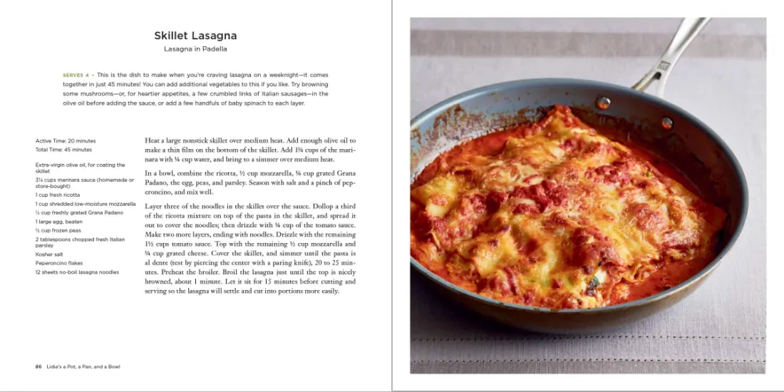 Lidia's a Pot, a Pan, and a Bowl US - Hardback