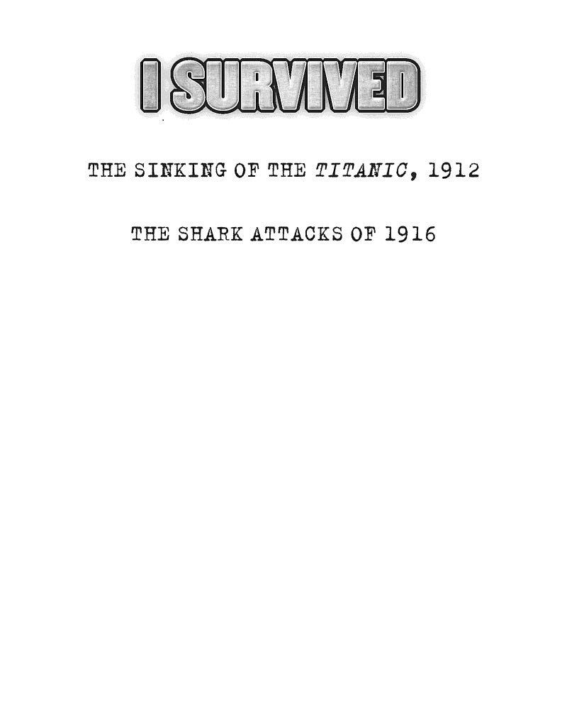 I Survived #01 the Sinking of the Titanic, 1912 (Lauren Tarshis)-Fiction: 歷史故事 Historical-買書書 BuyBookBook