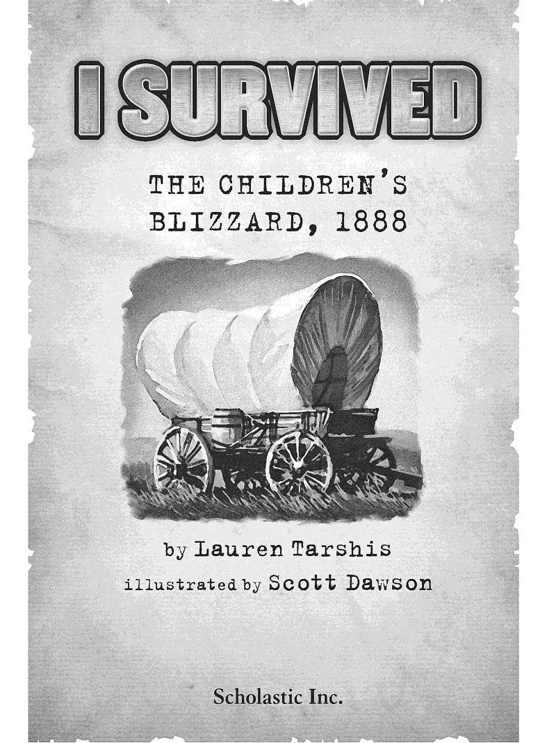 I Survived #16 the Children's Blizzard 1888 (Lauren Tarshis)-Fiction: 歷史故事 Historical-買書書 BuyBookBook