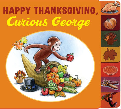 Happy Thanksgiving, Curious George Tabbed