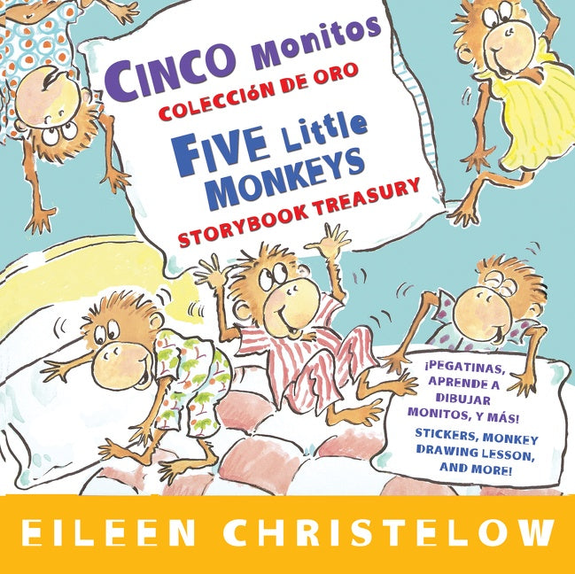 Five Little Monkeys Storybook Treasury/Cinco monitos Coleccion de oro