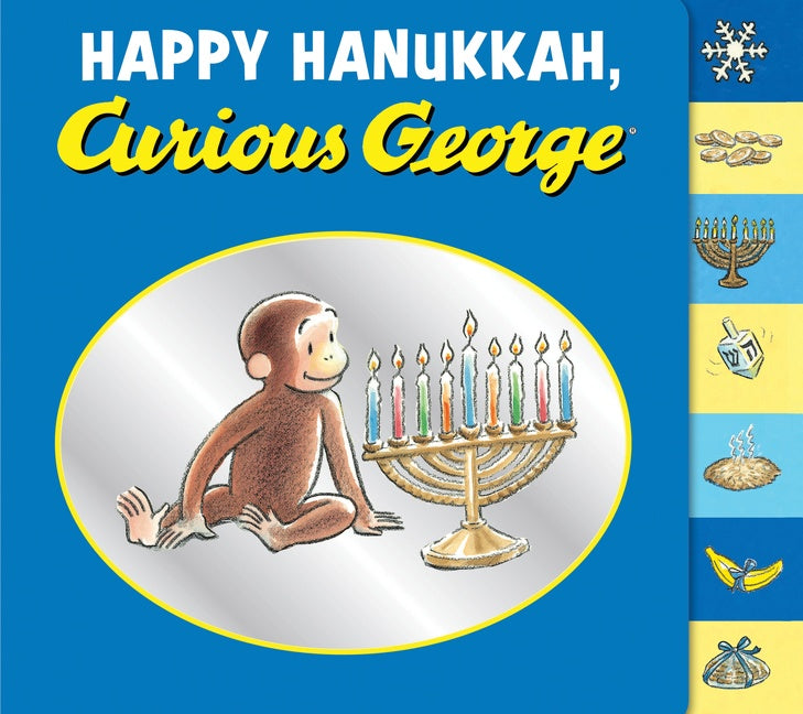 Happy Hanukkah, Curious George Tabbed