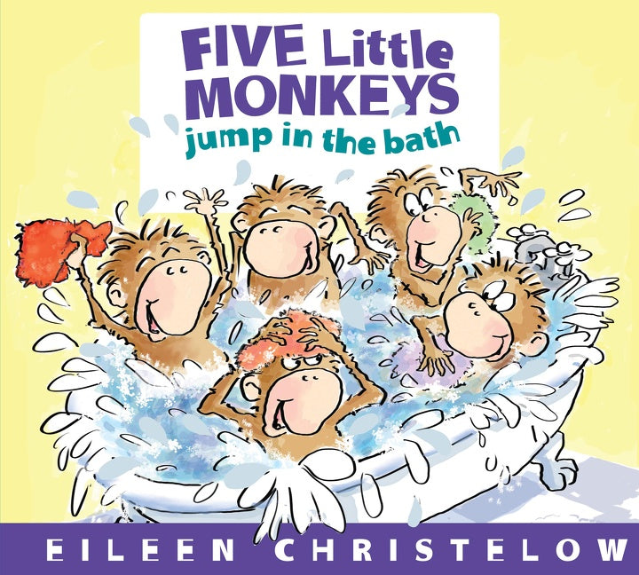 Five Little Monkeys Jump in the Bath-Children’s / Teenage fiction: General and modern fiction-買書書 BuyBookBook