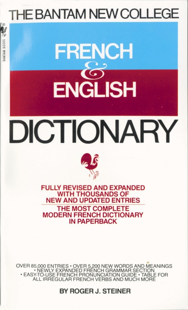 The Bantam New College French & English Dictionary-Language and Linguistics-買書書 BuyBookBook