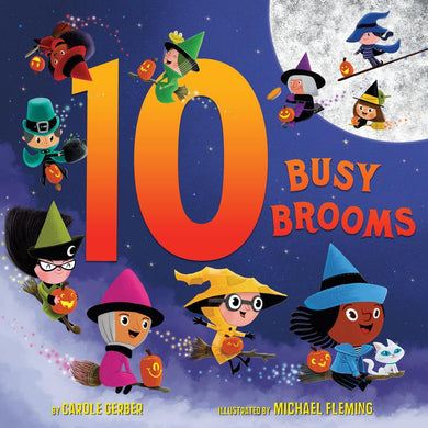 10 Busy Brooms-Children’s / Teenage fiction: General and modern fiction-買書書 BuyBookBook