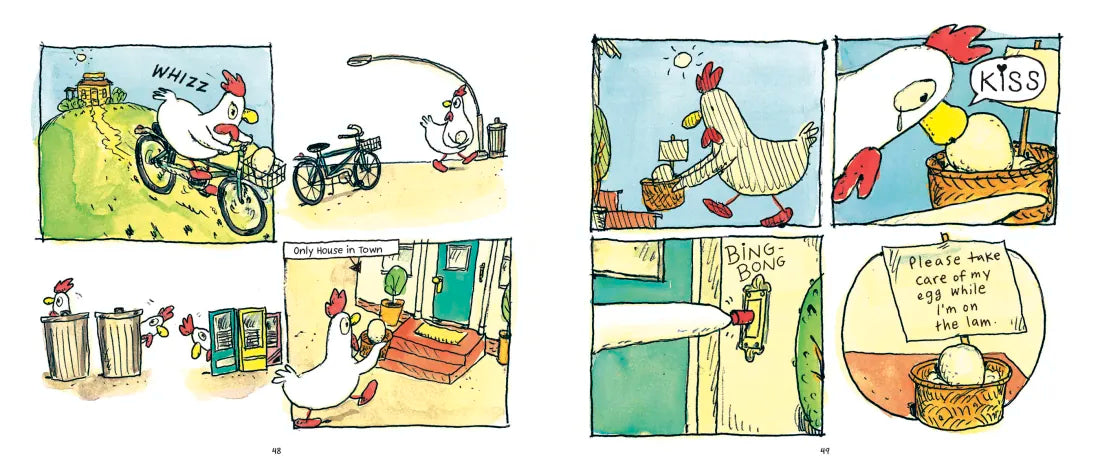 Beaky Barnes: Egg on the Loose US - Hardback