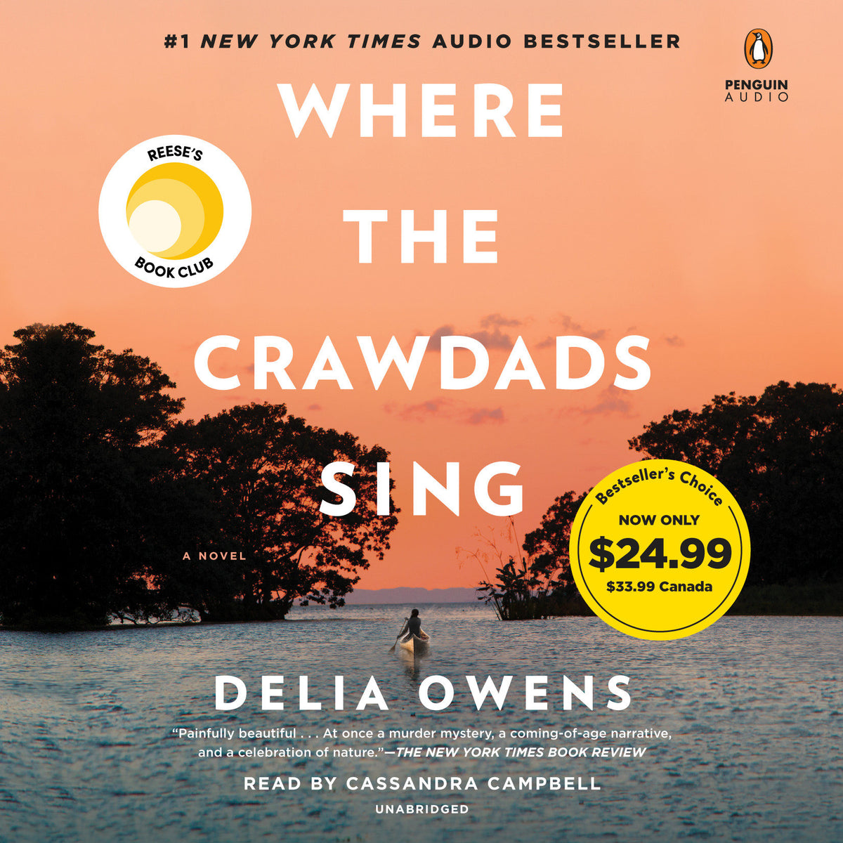 Where the Crawdads Sing cover (ISBN 9780593105412)