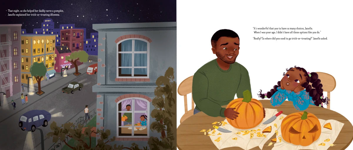 Trick-or-Treating in the City US - Hardback