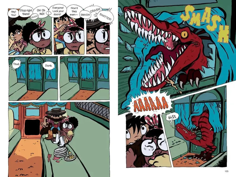 Cowgirls & Dinosaurs: Big Trouble in Little Spittle US - Paperback / softback