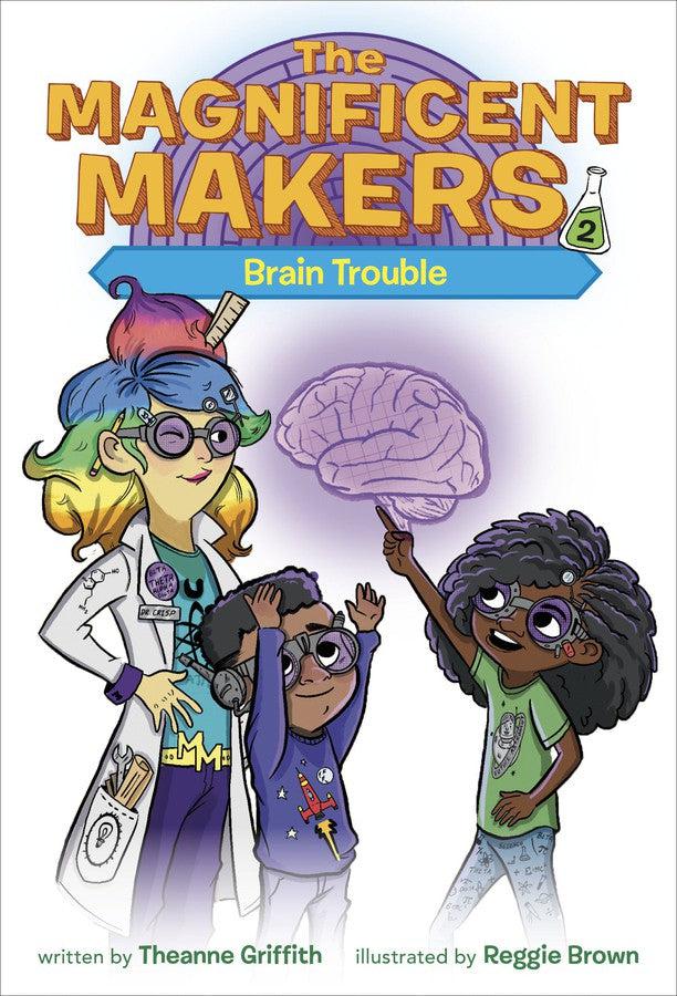 The Magnificent Makers #2: Brain Trouble-Children’s / Teenage fiction: General and modern fiction-買書書 BuyBookBook