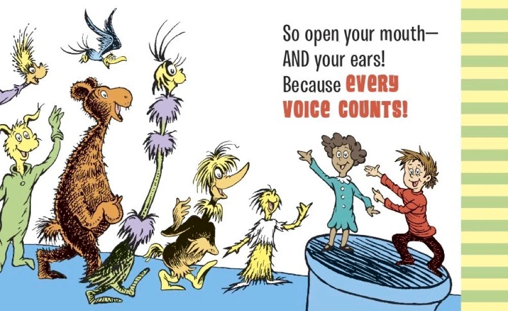 Dr. Seuss's Every Voice Counts! US - Hardback