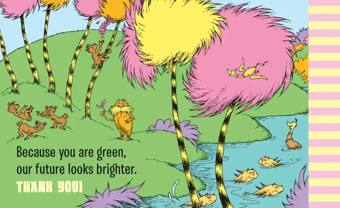 Dr. Seuss's Thank You for Being Green: And Speaking for the Trees US - Hardback