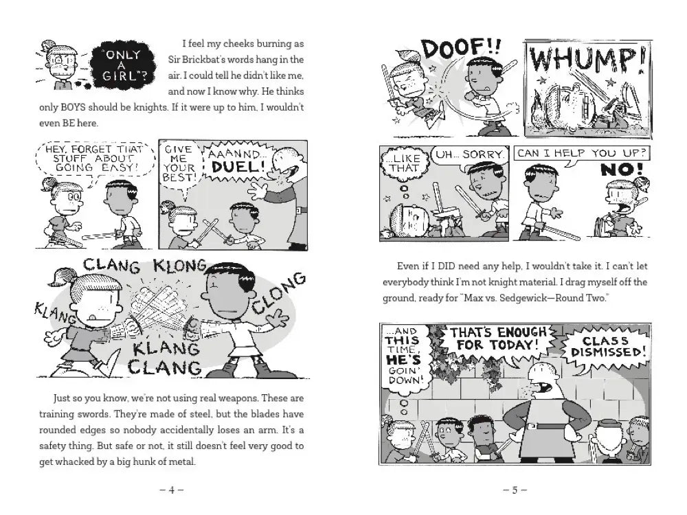 Max and the Midknights: Battle of the Bodkins US - Hardback