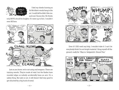 Max and the Midknights: Battle of the Bodkins US - Hardback