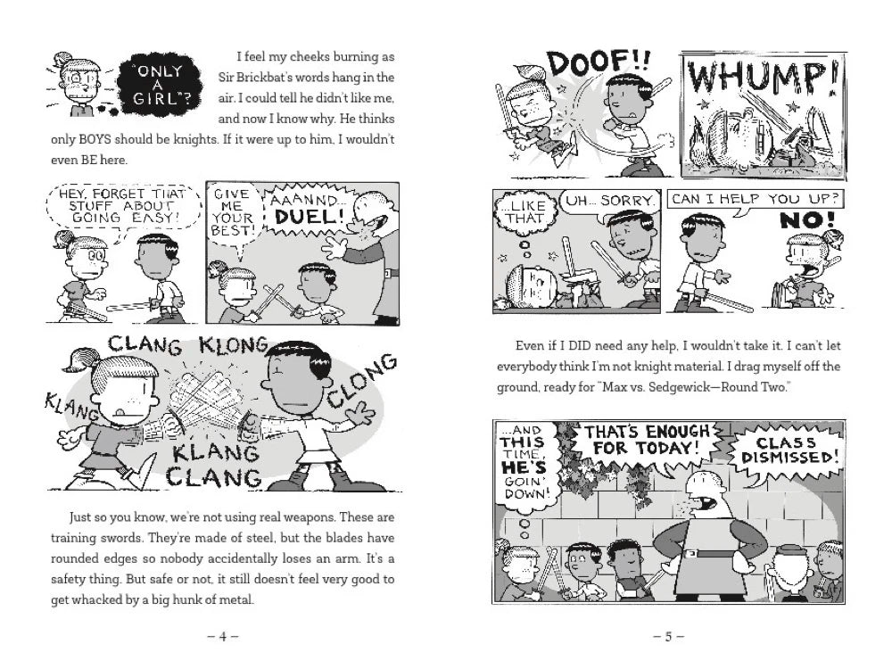 Max and the Midknights: Battle of the Bodkins US - Paperback / softback