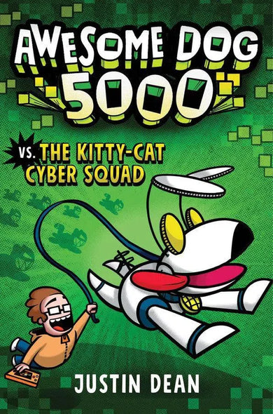 Awesome Dog 5000 vs. The Kitty-Cat Cyber Squad (Book 3)-Children’s / Teenage fiction: Action and adventure stories-買書書 BuyBookBook