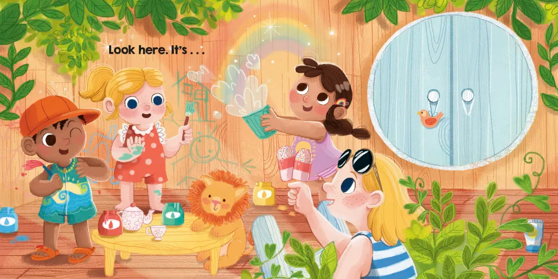 A Peek Out Your Window: My First Book of Weather US - Board book