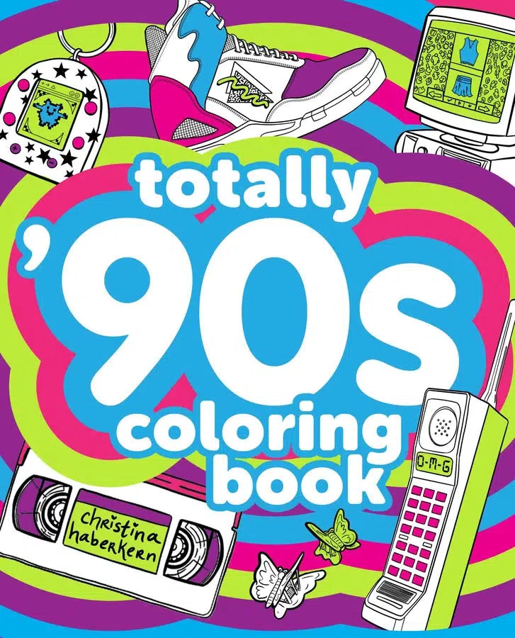 Totally '90s Coloring Book-Lifestyle and Leisure-買書書 BuyBookBook