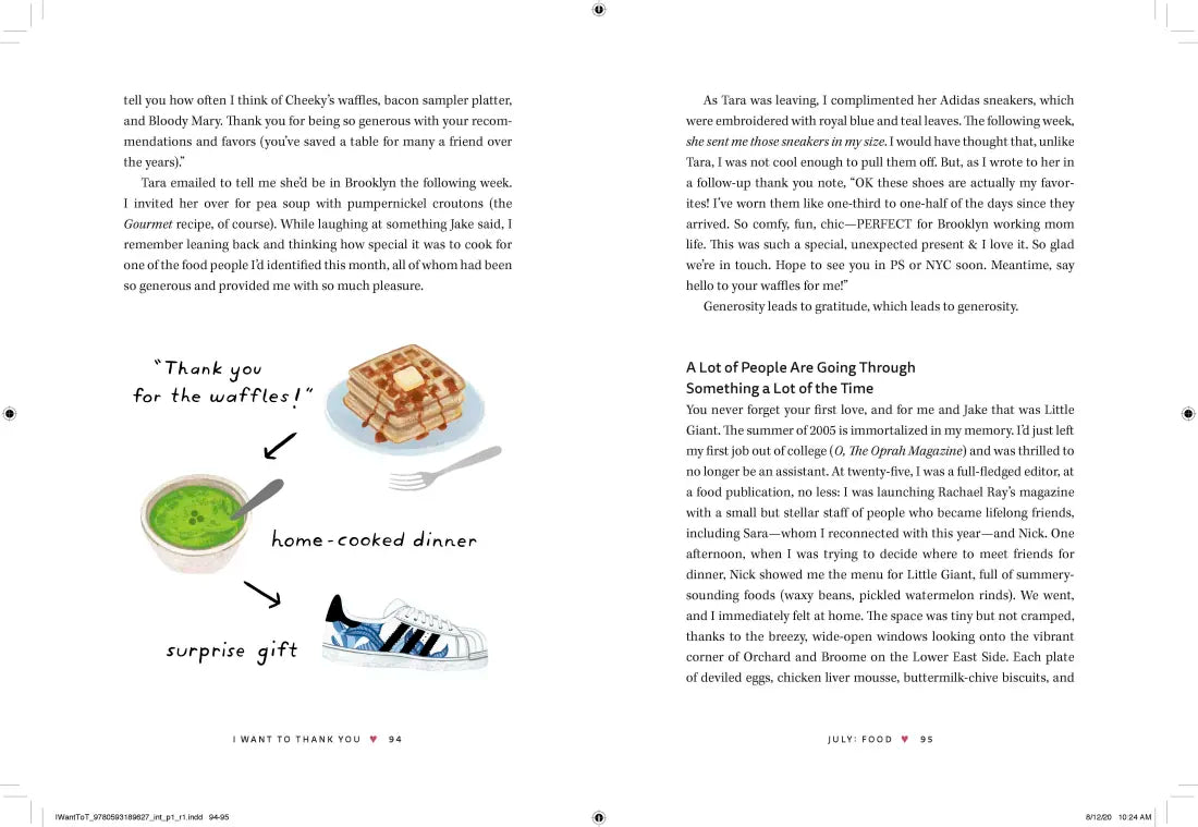 I Want to Thank You US - Hardback