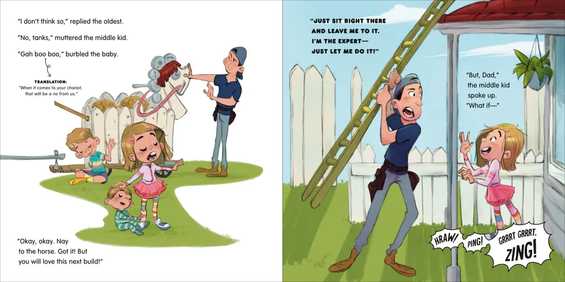 Dad and the Recycling-Bin Roller Coaster US - Hardback