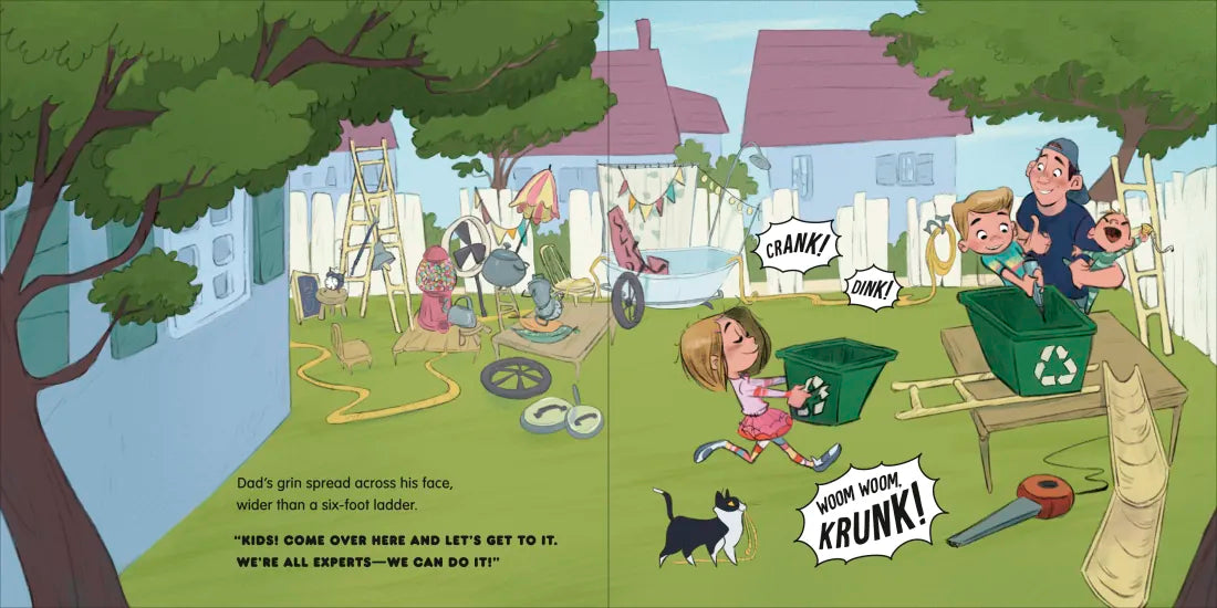 Dad and the Recycling-Bin Roller Coaster US - Hardback