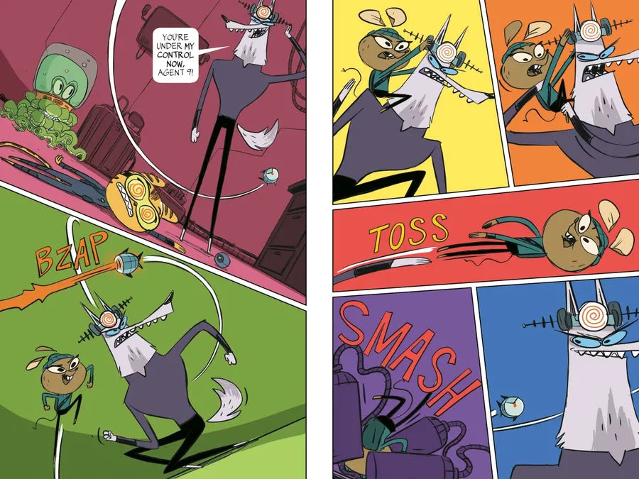 Agent 9: Mind Control! US - Hardback