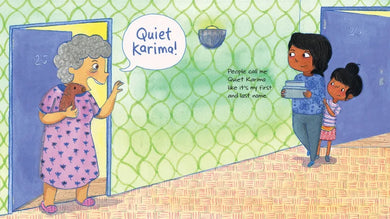 Quiet Karima US - Hardback