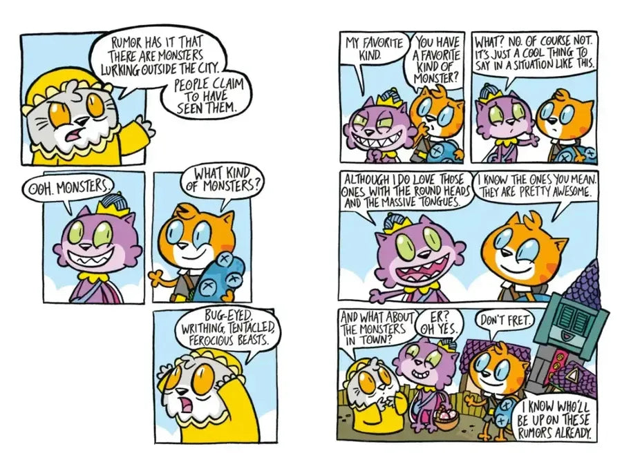 Kitty Quest: Tentacle Trouble: A Graphic Novel US - Hardback