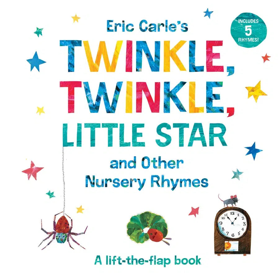 Eric Carle's Twinkle, Twinkle, Little Star and Other Nursery Rhymes-Children’s Early years / early learning concepts-買書書 BuyBookBook
