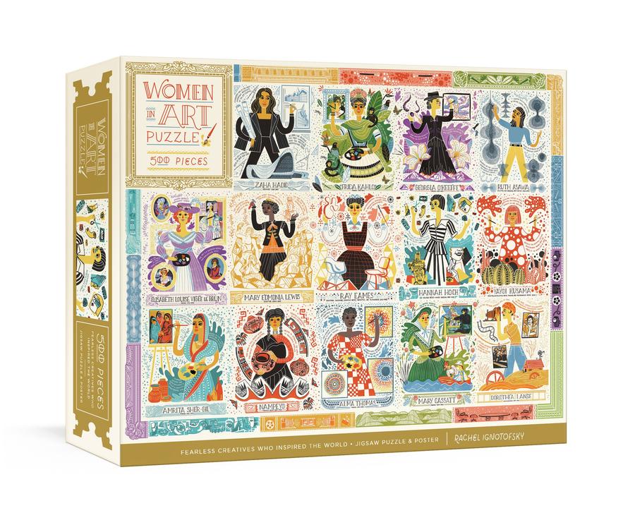 Women in Art Puzzle-Hobbies/ quizzes/ games-買書書 BuyBookBook