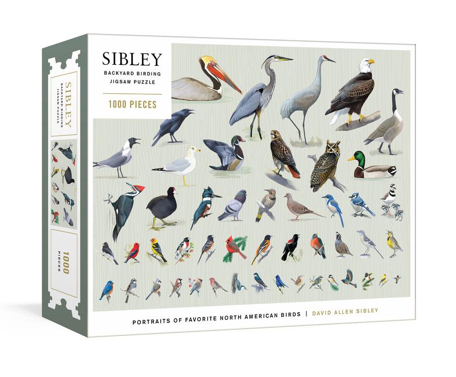 Sibley Backyard Birding Puzzle-Hobbies/ quizzes/ games-買書書 BuyBookBook