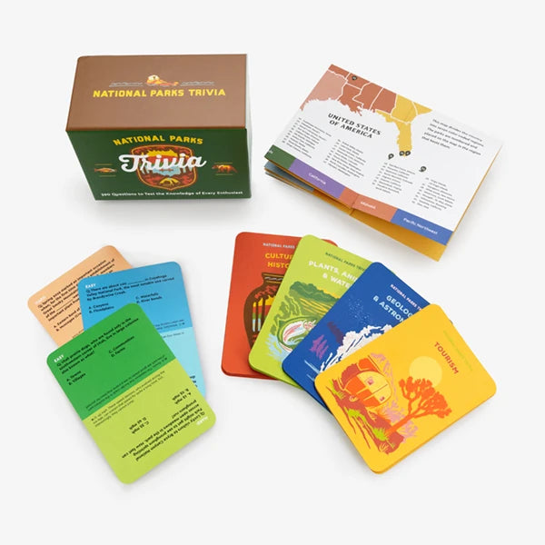 National Parks Trivia: A Card Game US - Game