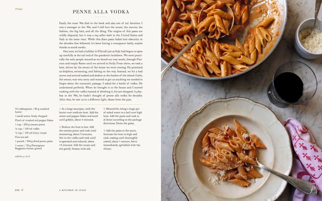 A Kitchen in Italy US - Hardback