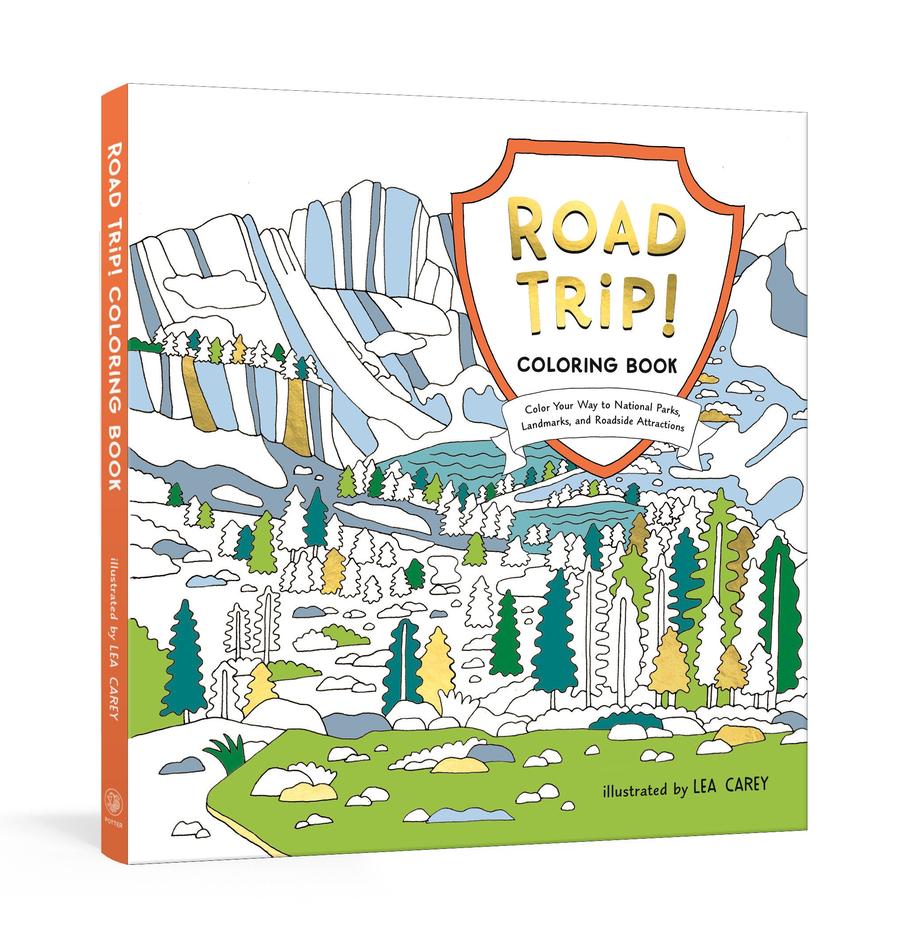 Road Trip! Coloring Book-Lifestyle and Leisure-買書書 BuyBookBook
