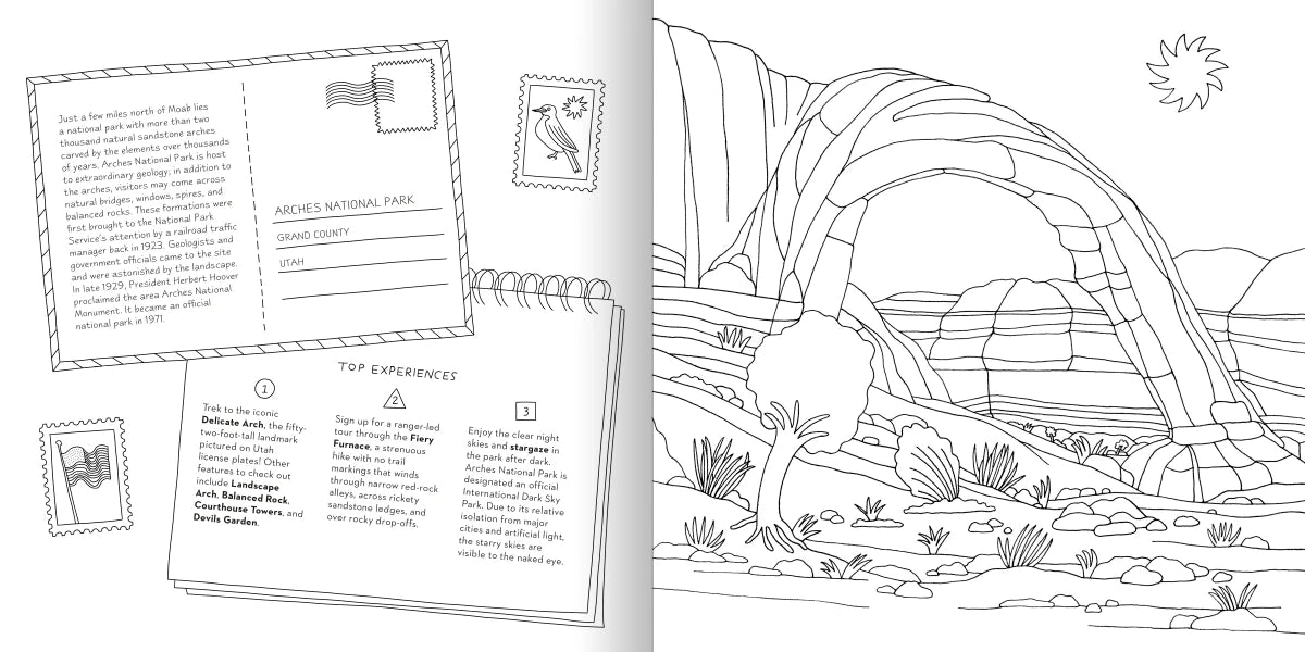 Road Trip! Coloring Book US - Paperback / softback