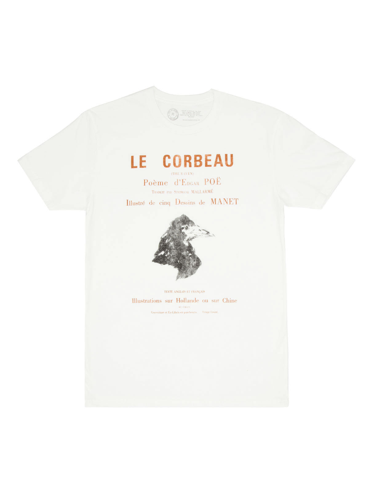 The Raven (French Edition) Unisex T-Shirt Large